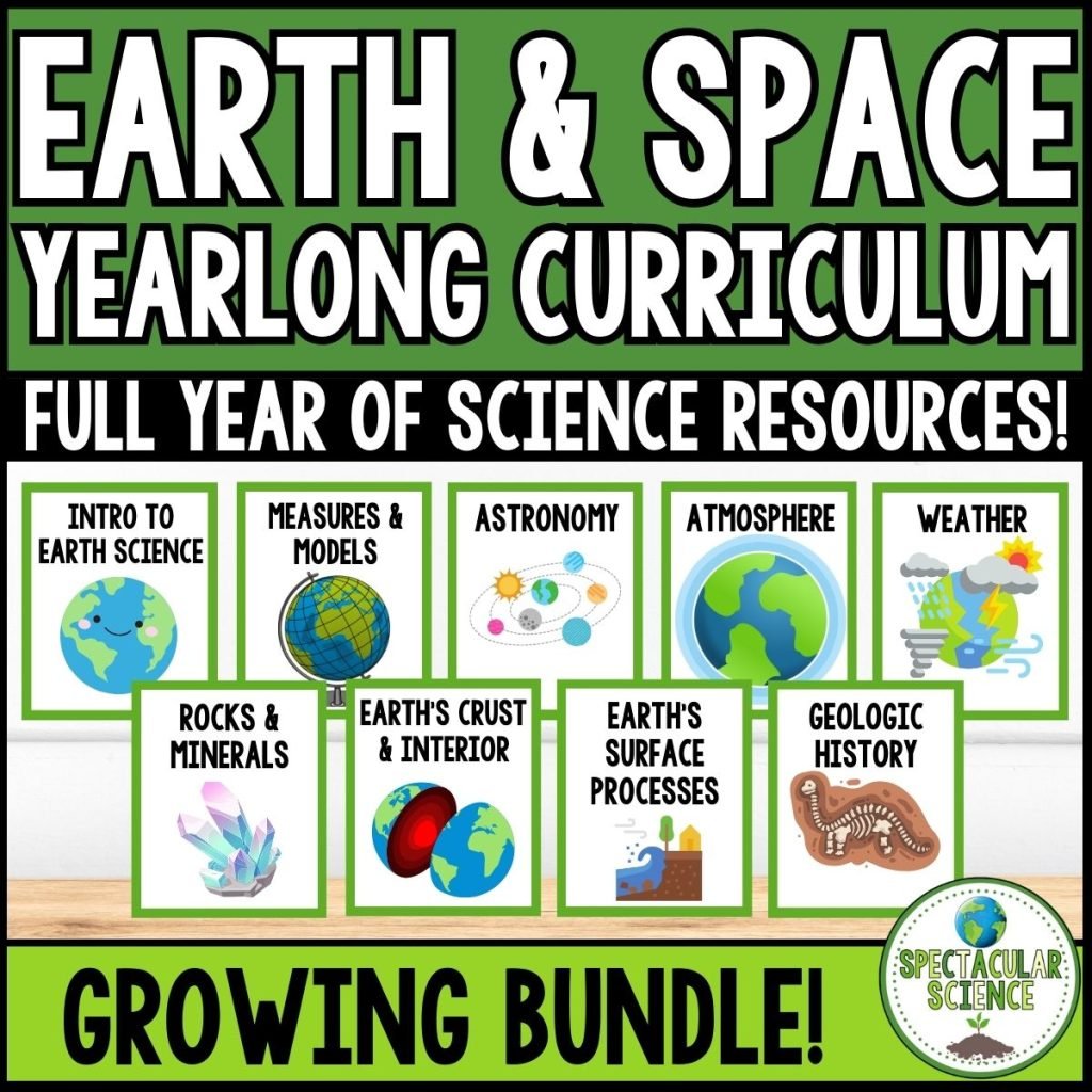 Earth & Space Yearlong Curriculum Bundle 1