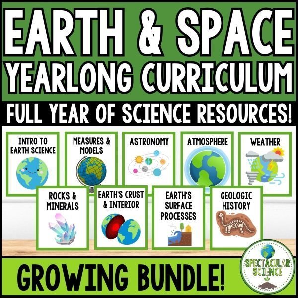 Earth & Space Yearlong Curriculum Bundle 1