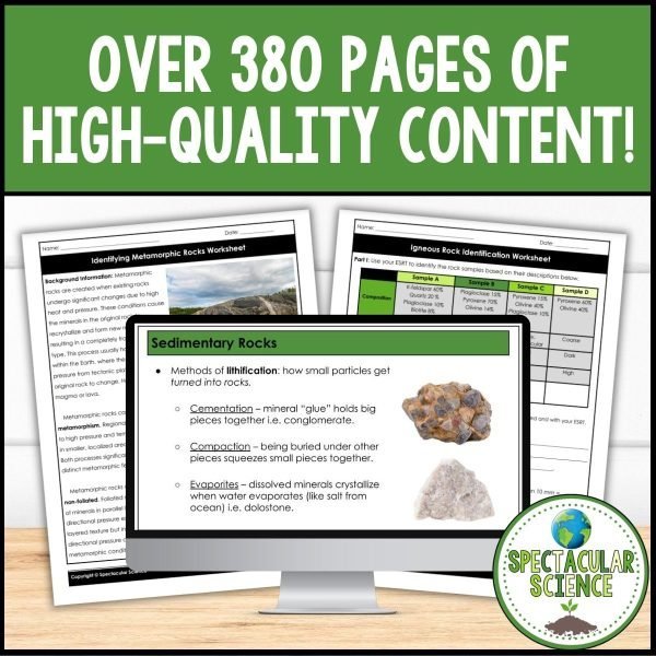 Rocks and Minerals Unit Bundle 4