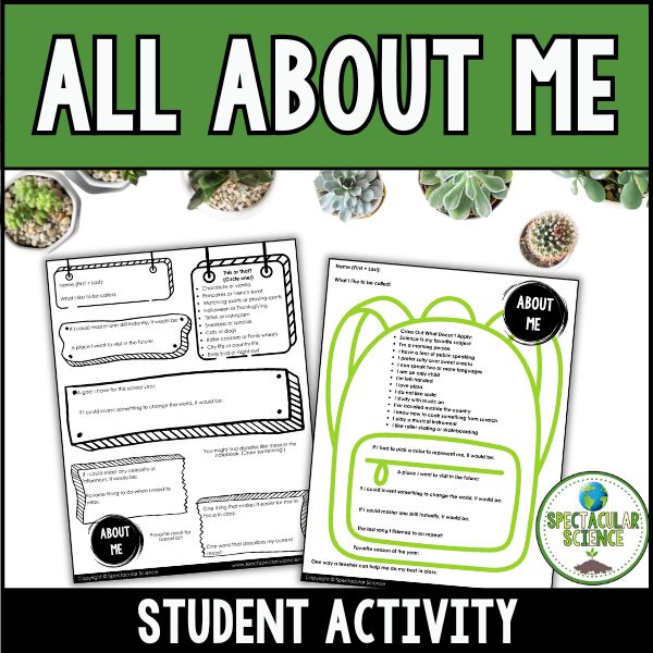 About Me Activity 1