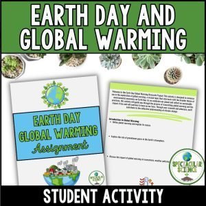 Earth Day Global Warming Research Assignment