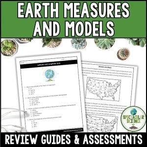 Earth Measures and Models Review & Assessments 1