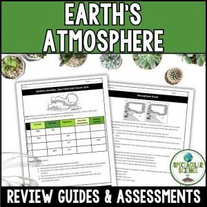 Earth's Atmosphere Review & Assessments 1