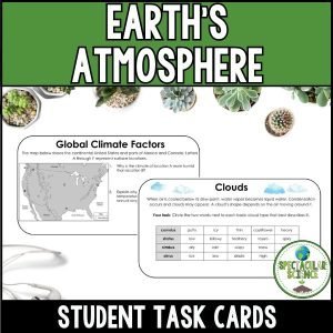 Earth's Atmosphere Task Cards 1