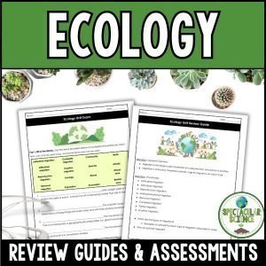 Ecology Review & Assessments 1