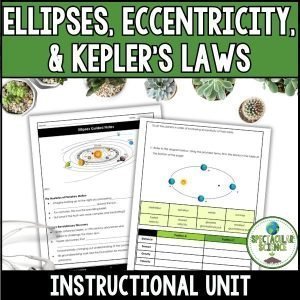 Ellipses, Eccentricity, & Kepler's Laws Unit 1