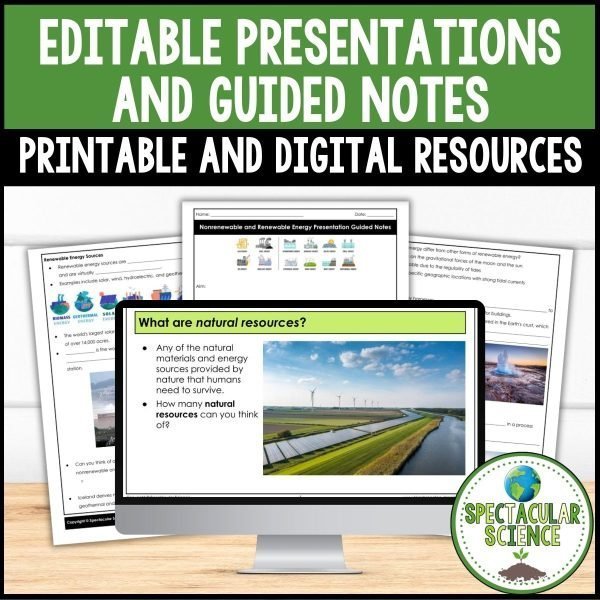 Environmental Science Full Year Presentations & Notes Bundle 2