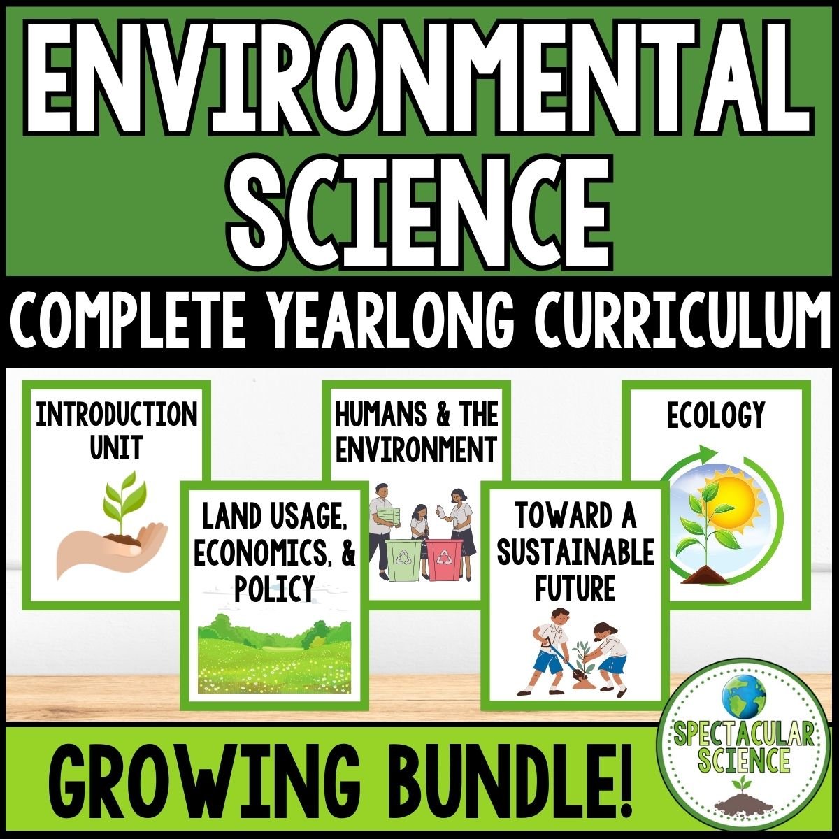 Environmental Science Yearlong Curriculum Bundle 1