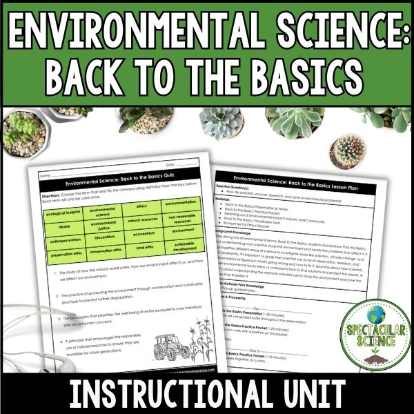 Environmental Science_ Back to the Basics Unit 1