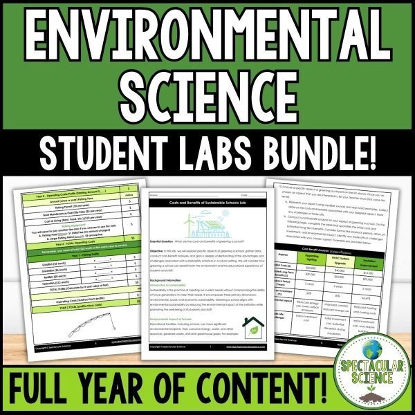 Full Year Environmental Science Labs Bundle 1