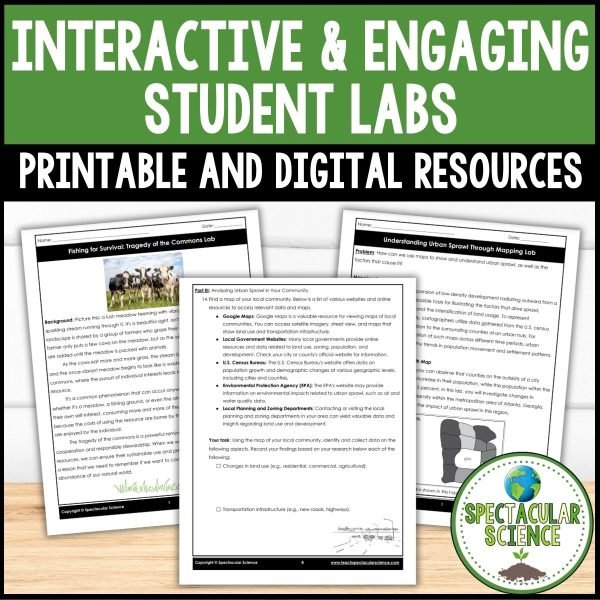 Full Year Environmental Science Labs Bundle 2