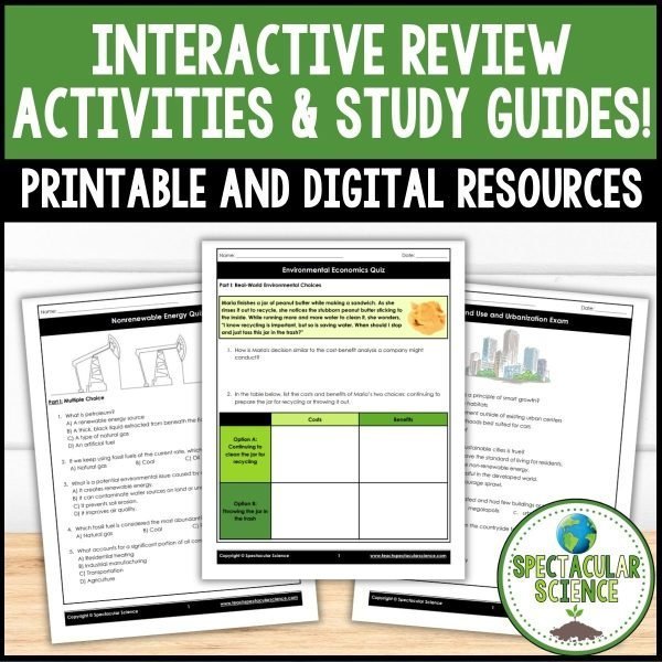 Full Year Environmental Science Review & Assessment Bundle 2