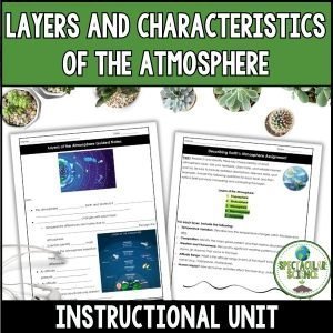 Layers & Characteristics of the Atmosphere 1