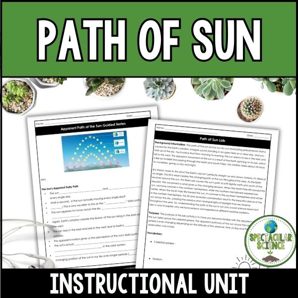 Path of Our Sun Unit 1