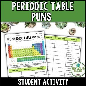 Periodic Table Puns Activity