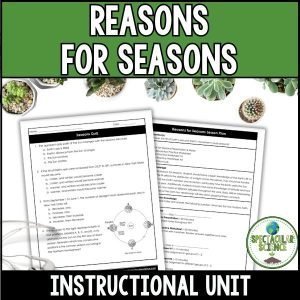 Reasons for Seasons Unit 1