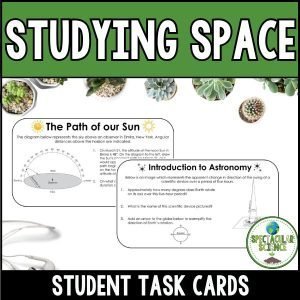 Studying Space Task Cards 1