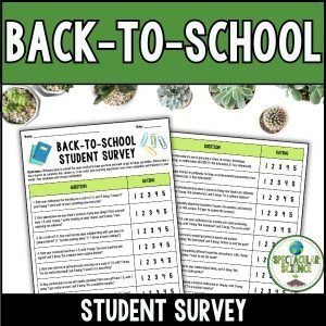 Back-To-School Student Survey