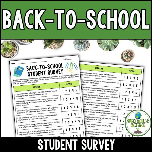 Back-To-School Student Survey