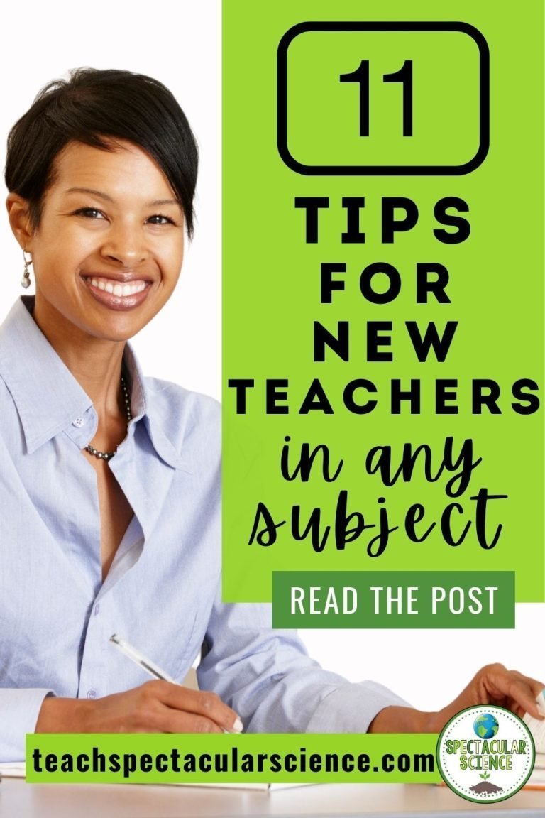 11 Tips For New Teachers In Middle School And High School