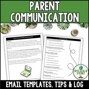 Parent Communication Email Templates 1