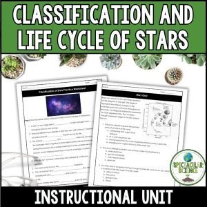 Classification and Life Cycle of Stars Unit 1