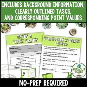 Earthquake Research Project - Rubric, Presentation, Geology, Historical ...