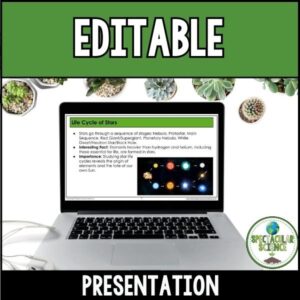 Life Cycle Of Stars Presentation And Guided Notes - Astronomy Science ...
