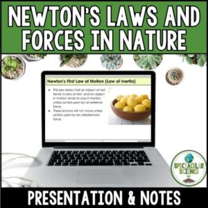 Newton's Laws and Forces in Nature Presentation & Notes 1