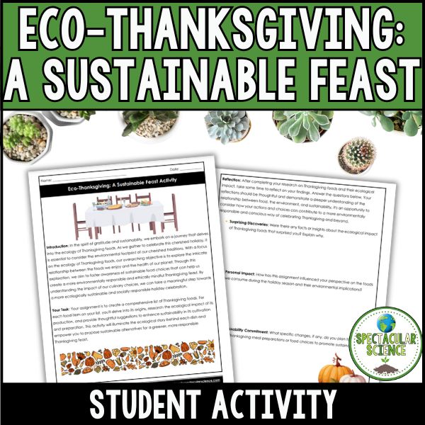 Eco-Thanksgiving A Sustainable Feast Activity