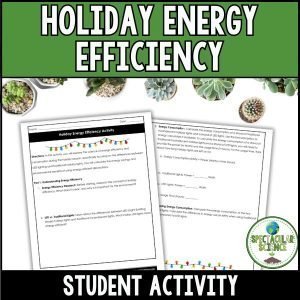 Holiday Energy Efficiency Activity Cover