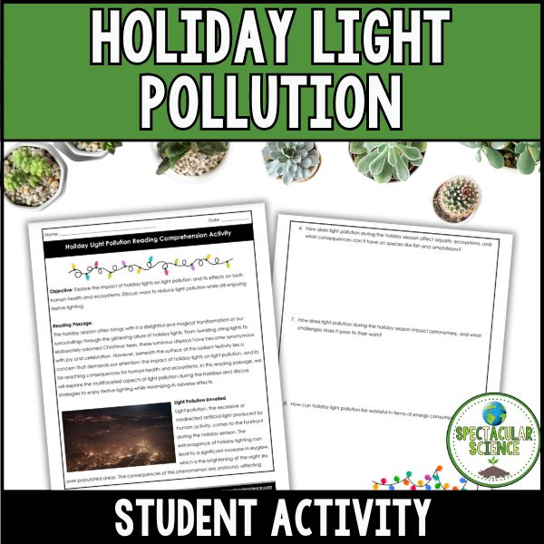 Holiday Light Pollution Activity Cover