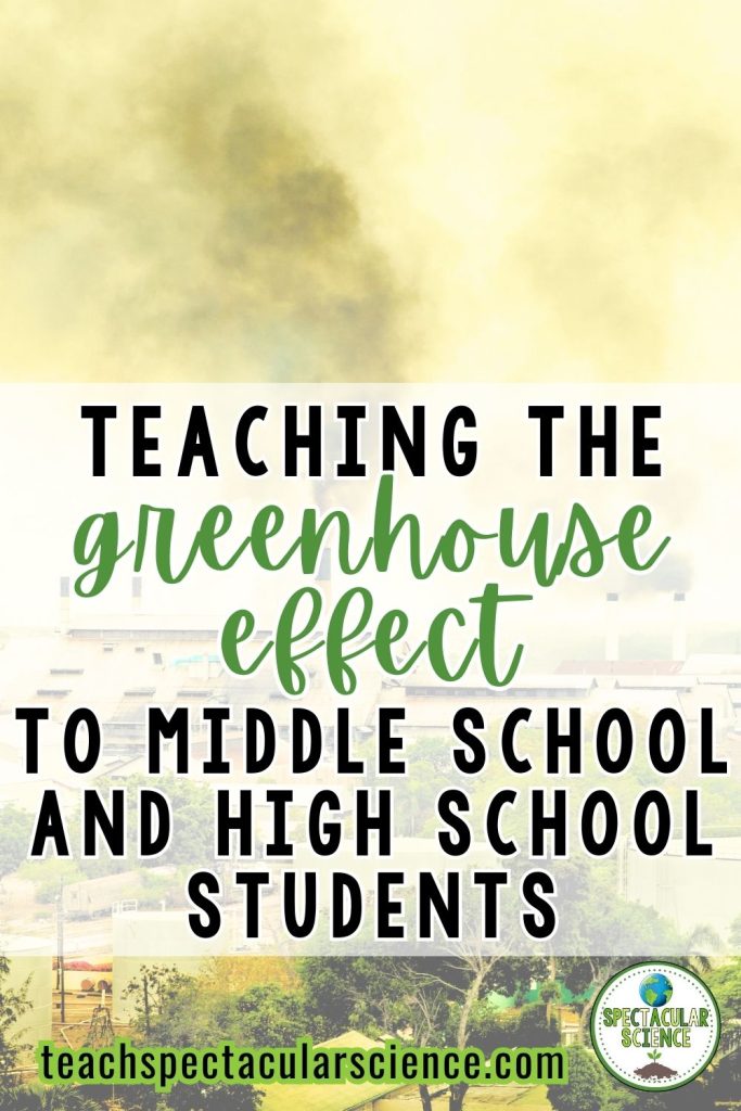 teaching the greenhouse effect to middle school and high school students
