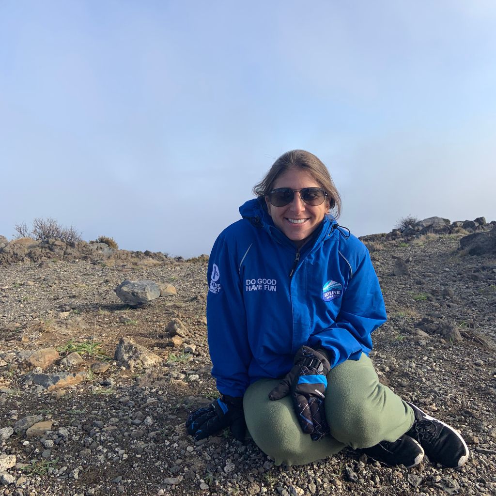Jessica Haleakala Volcano
