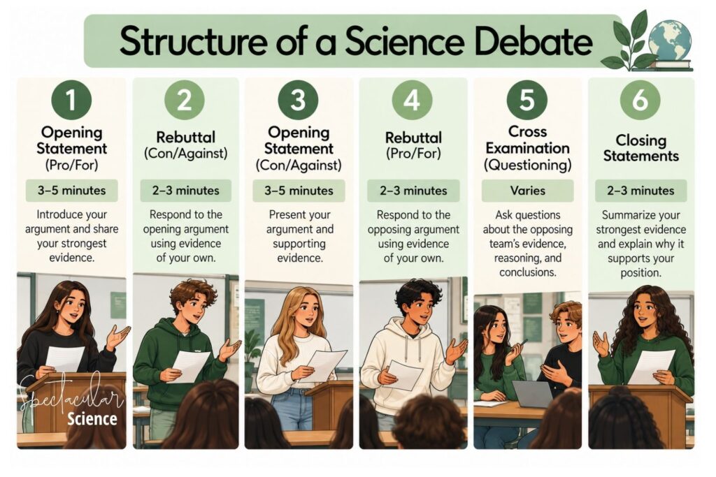 Structure of a Science Debate