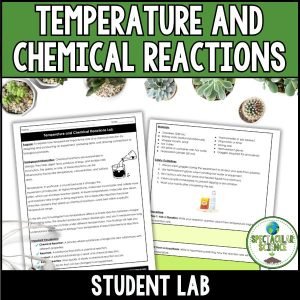 Temperature and Chemical Reactions Lab 1