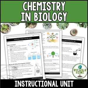 Chemistry in Biology Unit 1