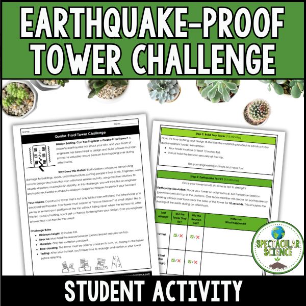Earthquake-Proof Tower Challenge Activity 1