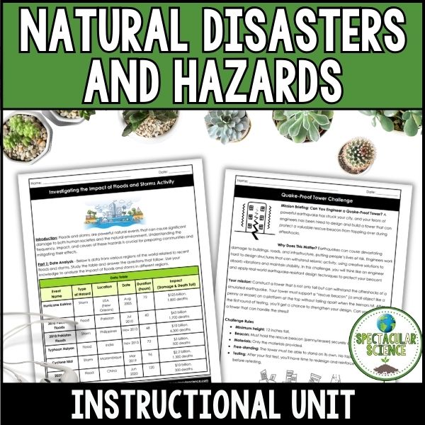 Natural Disasters Unit 1