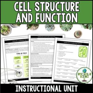 Cell Structure and Function Unit 1