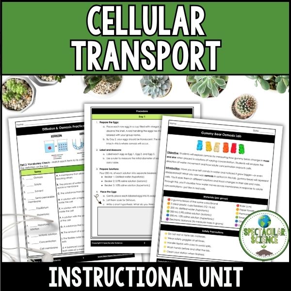 Cellular Transport Unit 1
