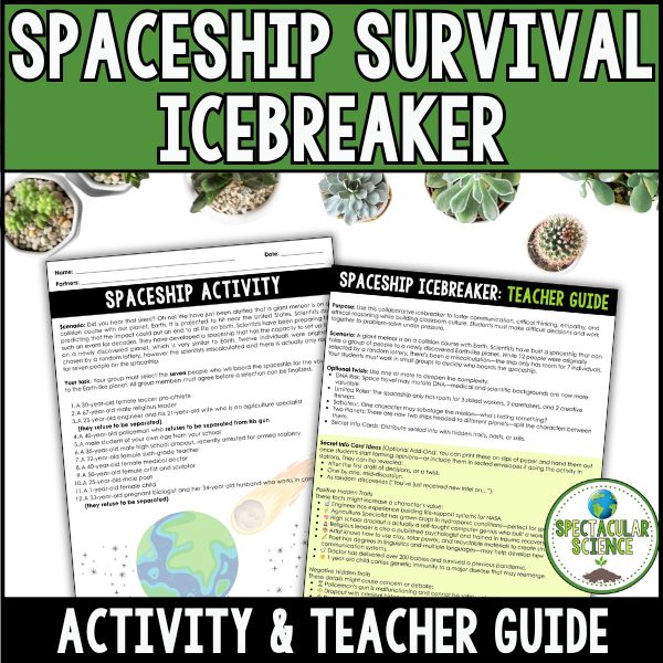 Spaceship Activity Cover