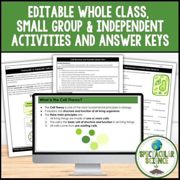 Cells and Cellular Processes Unit Bundle 3