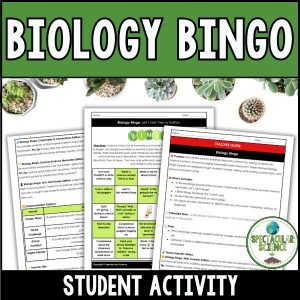Biology Bingo Activity