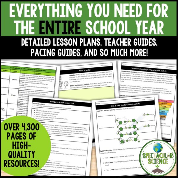Biology Yearlong Curriculum Bundle 2