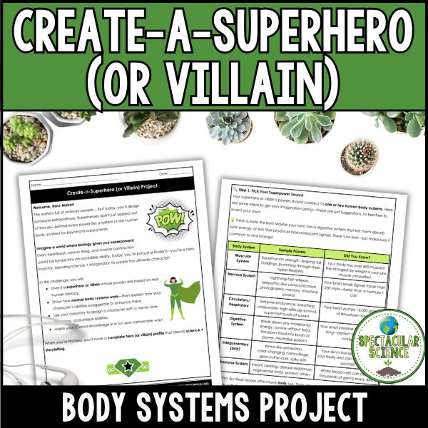 Create-a-Superhero (or Villain) Project 1