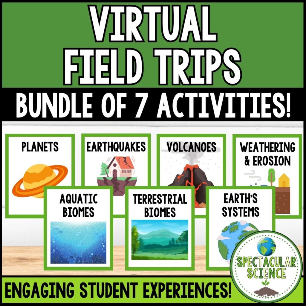 Virtual Field Trips Bundle Cover 1