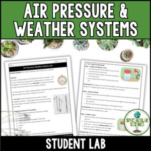 Air Pressure and Weather Systems Lab 1