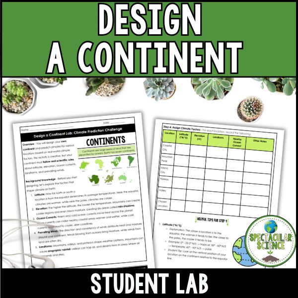 Design a Continent Lab 1