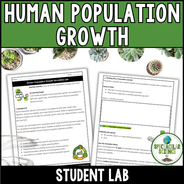 Human Population Growth Simulation Lab 1